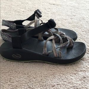 Women’s Chacos size 8! Teal/ light blue/purple